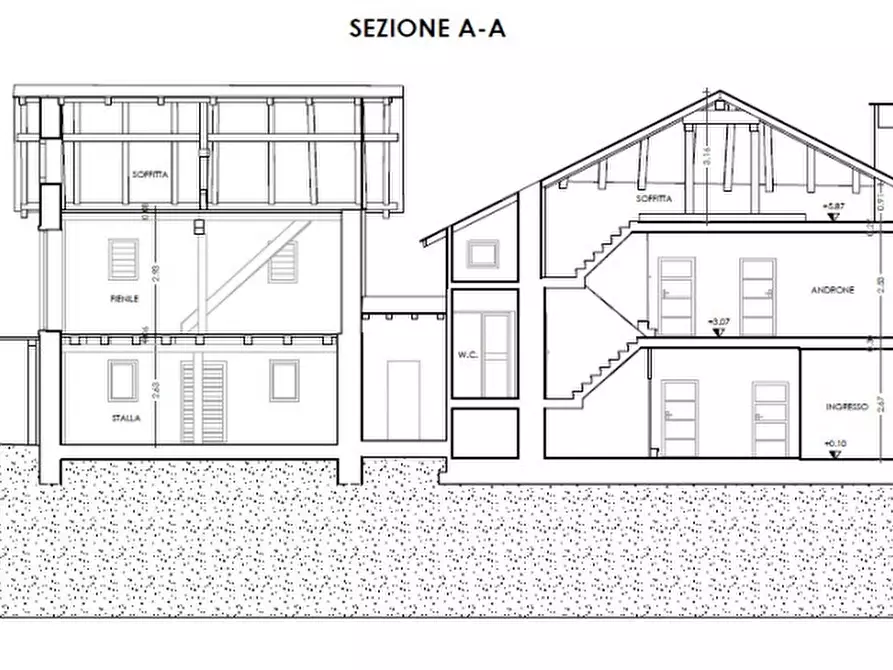 Immagine 7 di Rustico / casale in vendita  in Via Ligonto a Auronzo Di Cadore