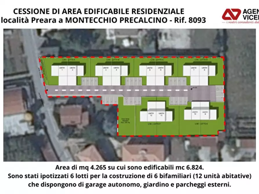 Immagine 2 di Terreno in vendita  in Preara a Montecchio Precalcino