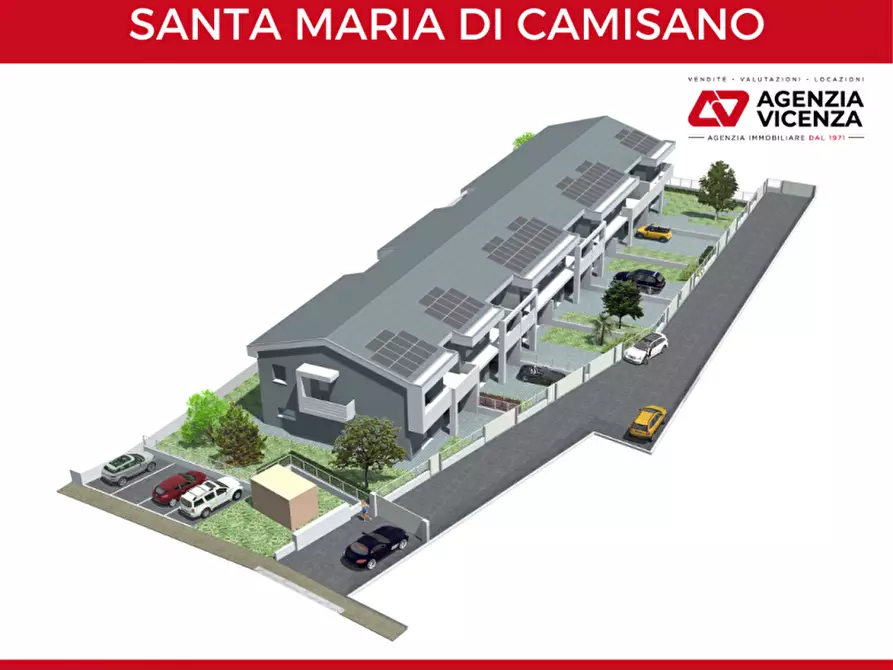 Immagine 4 di Villetta a schiera in vendita  in Via Rasega a Camisano Vicentino