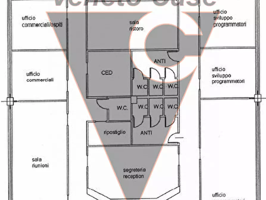 Immagine 14 di Ufficio in affitto  a Padova