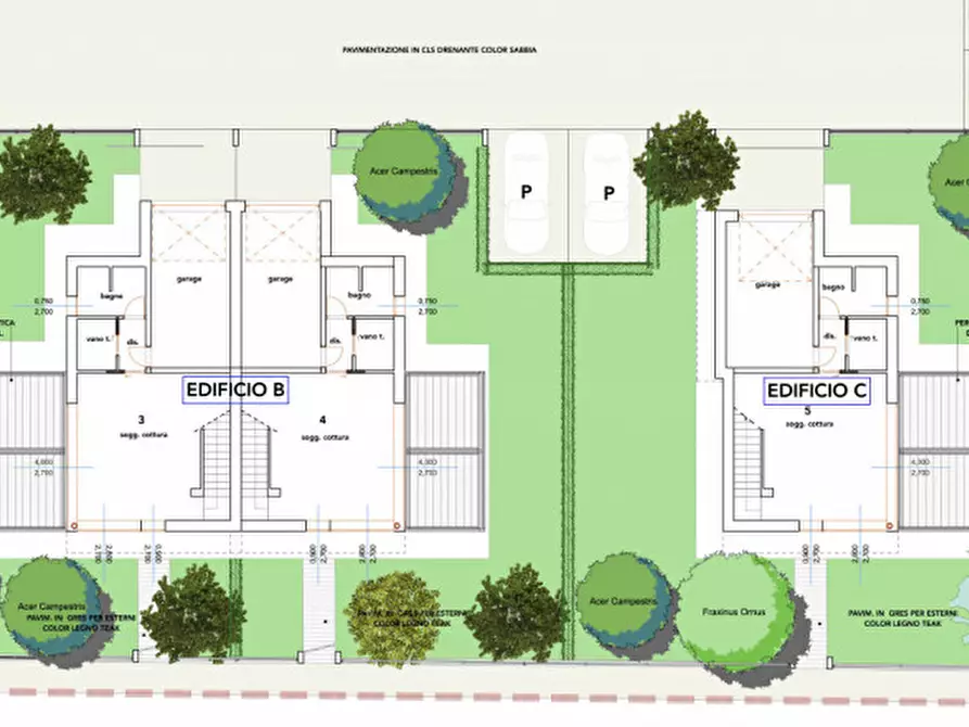 Immagine 14 di Villa in vendita  in via Belgio a Jesolo