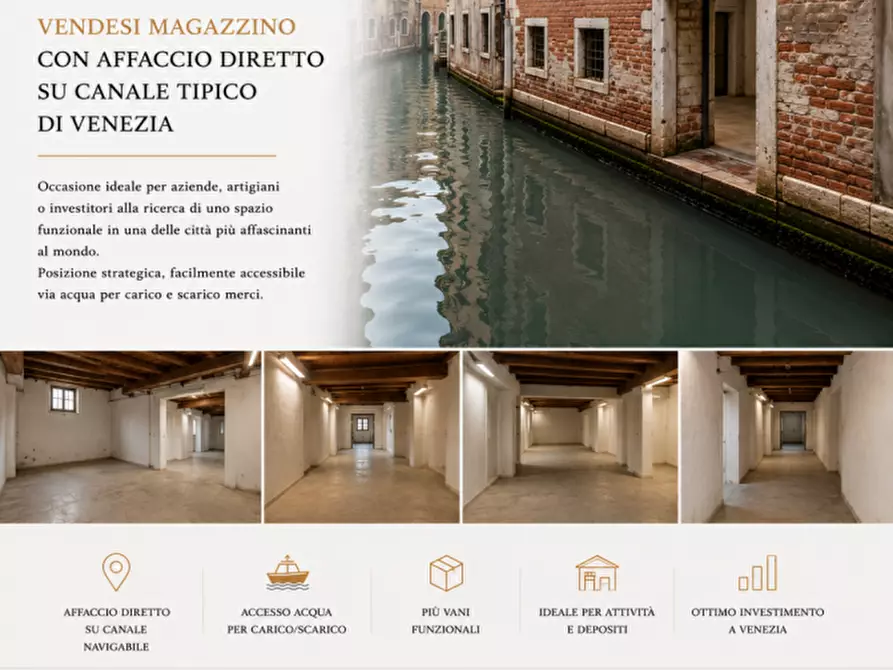 Immagine 1 di Magazzino in vendita  in campo santa marina a Venezia