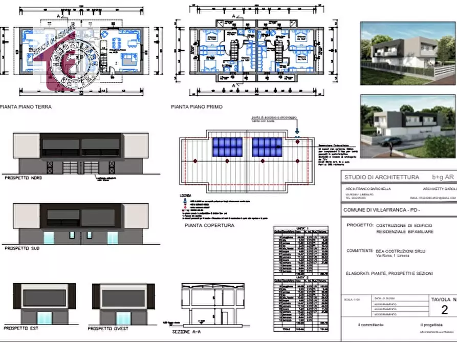 Immagine 6 di Casa bifamiliare in vendita  in via firenze a Villafranca Padovana