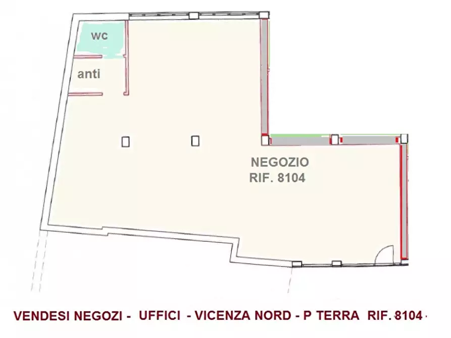 Immagine 15 di Negozio in vendita  in strada postumia a Vicenza