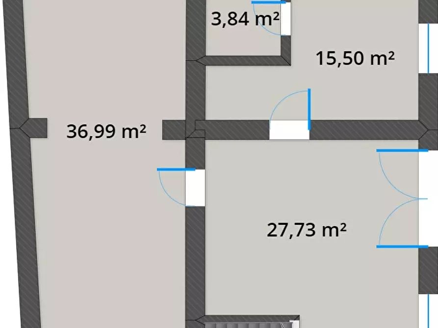 Immagine 16 di Villetta a schiera in vendita  a Contà