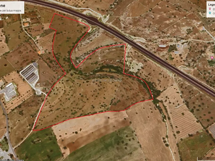 Immagine 37 di Terreno in vendita  in Contrada scorrione a Modica