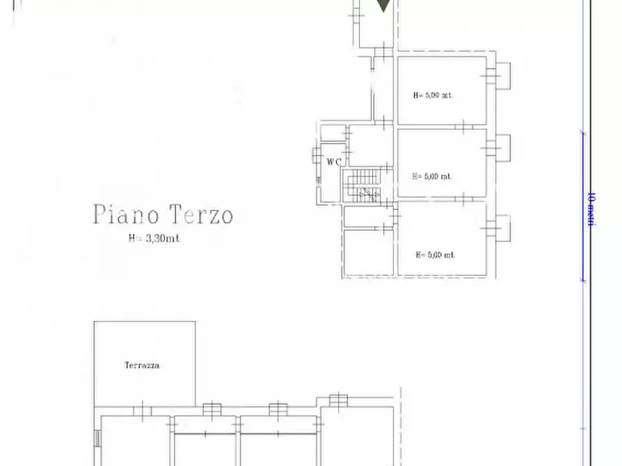 Immagine 9 di Attico in vendita  a Catania