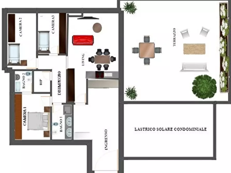 Immagine 25 di Attico in vendita  in VIA ANTONIO ZUCCHI a San Lazzaro Di Savena