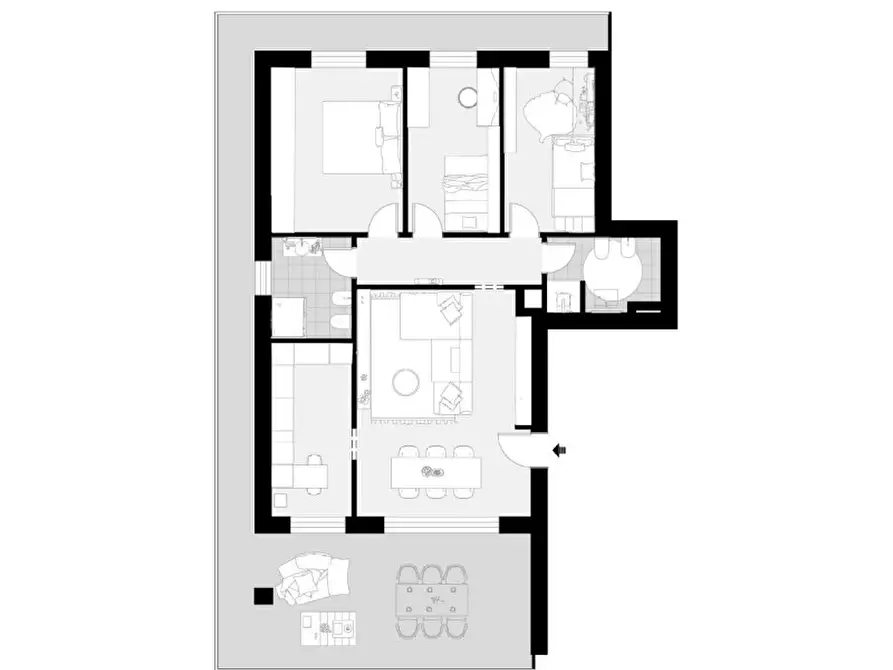 Immagine 16 di Appartamento in vendita  in VIA ANTONIO ZUCCHI a San Lazzaro Di Savena