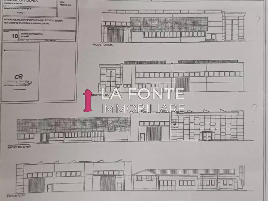 Immagine 5 di Capannone industriale in vendita  in via barbariga a Vigonza