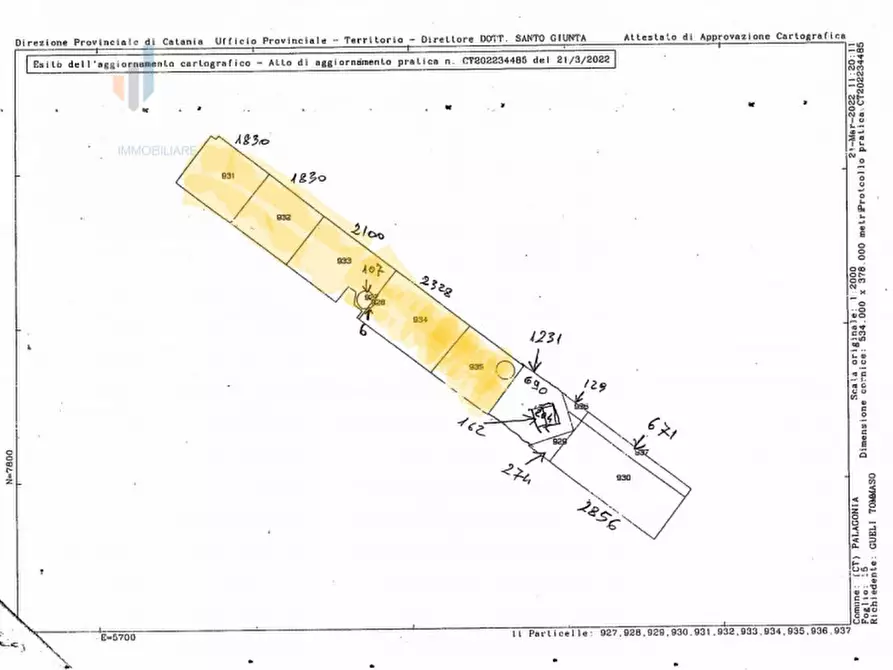 Immagine 8 di Terreno in vendita  in Contrada Santuzza snc a Palagonia