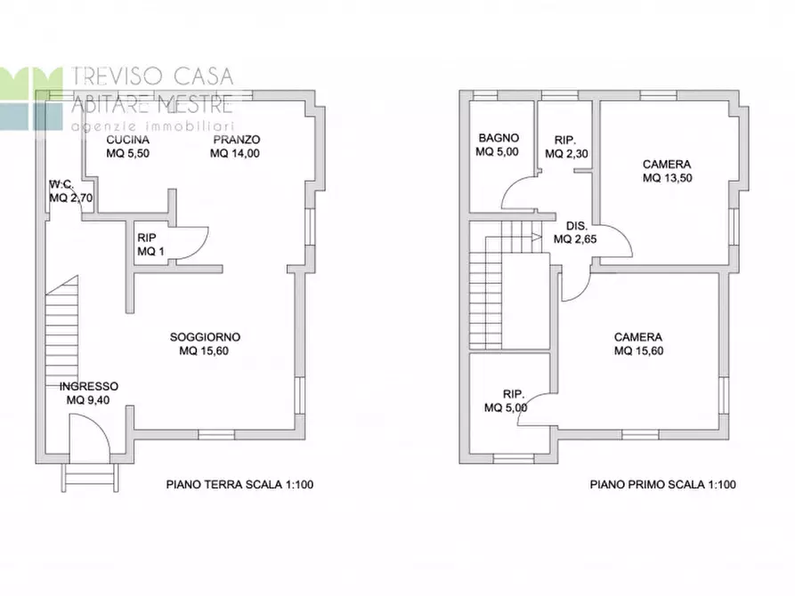 Immagine 29 di Casa bifamiliare in vendita  in Viale Luzzatti a Treviso