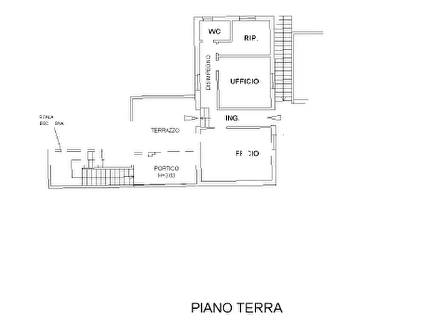 Immagine 48 di Casa indipendente in vendita  in Via del Santuario, 154 a Pescara