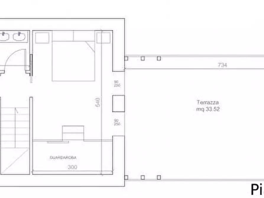 Immagine 9 di Casa bifamiliare in vendita  in Viale Trento, 174 a Vicenza
