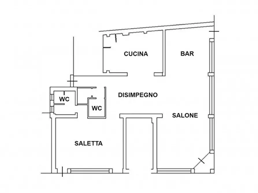 Immagine 1 di Negozio in vendita  in Via Giovanni Miani, N. 38 a Rovigo