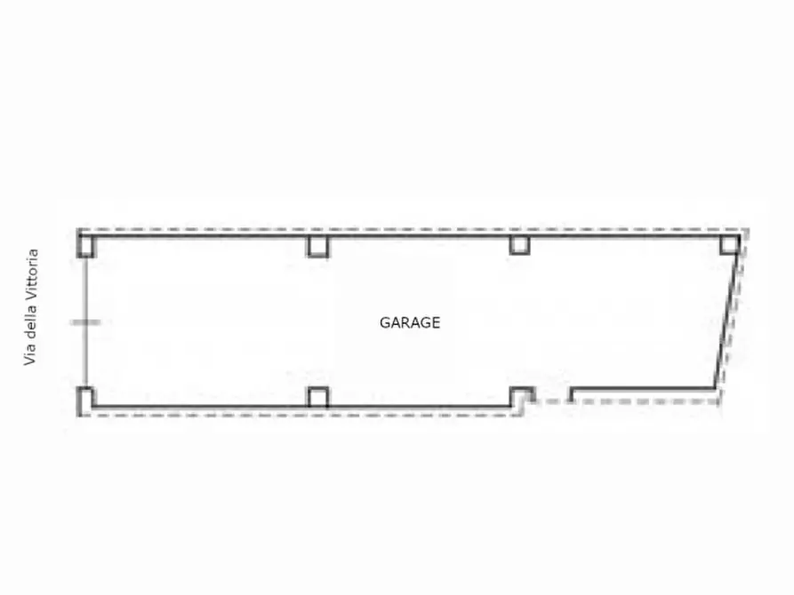 Immagine 1 di Garage in vendita  in Via della Vittoria, N. 25 a Vittoria