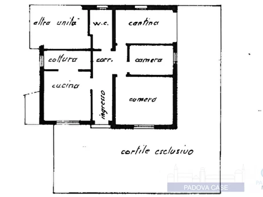 Immagine 1 di Casa bifamiliare in vendita  in via secchi a Padova