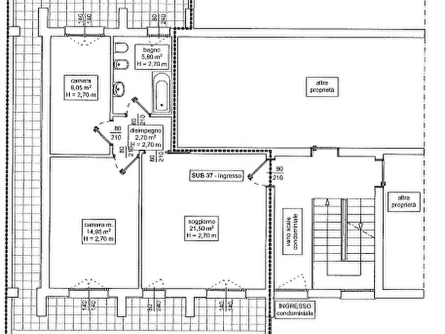 Immagine 10 di Appartamento in vendita  in Via Nazionale, 57 a Spresiano