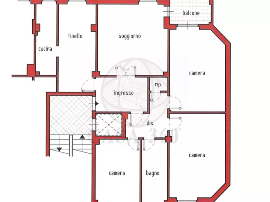 Immagine 19 di Appartamento in vendita  in Via Gorizia, 14 a Terni