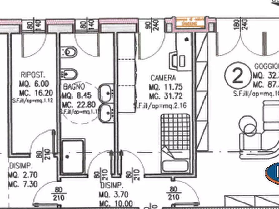 Immagine 1 di Appartamento in vendita  in VIA D. CATTANEO NR 1 a Montegalda