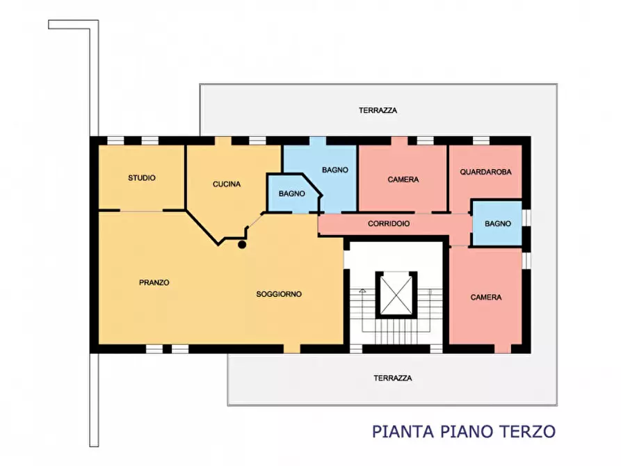 Immagine 2 di Appartamento in vendita  in Zona Mercato Nuovo a Vicenza