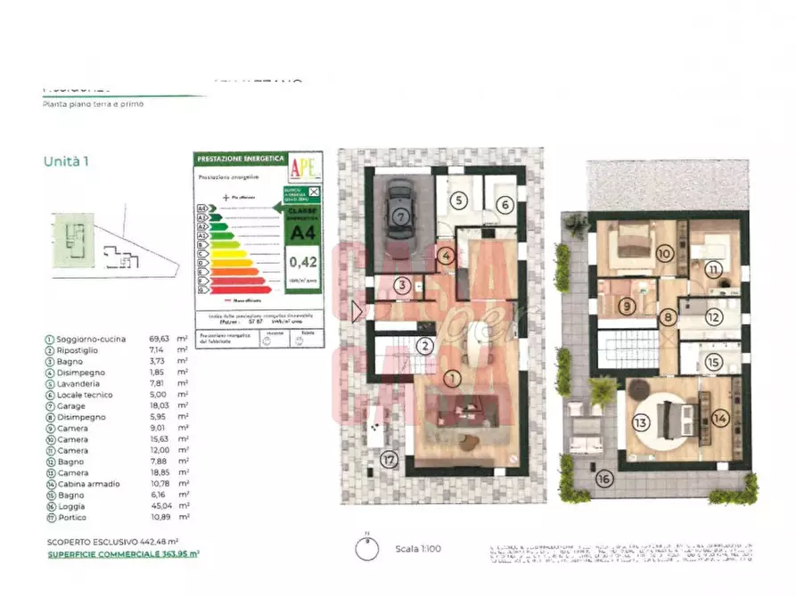 Immagine 7 di Casa indipendente in vendita  in via dei Mille a Selvazzano Dentro