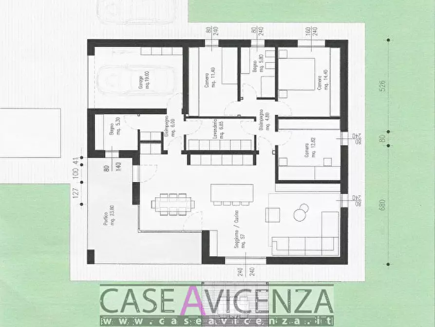 Immagine 2 di Villa in vendita  in via xx settembre a Camisano Vicentino