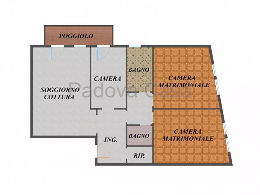 Immagine 11 di Appartamento in vendita  a Padova