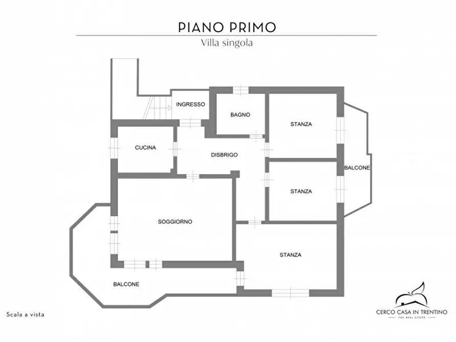 Immagine 9 di Villa in vendita  in Località Lavim 39 a Tenno