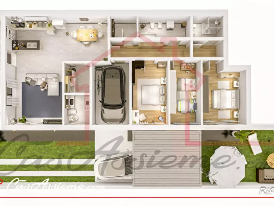 Immagine 38 di Appartamento in vendita  in Via Roma a Tombolo