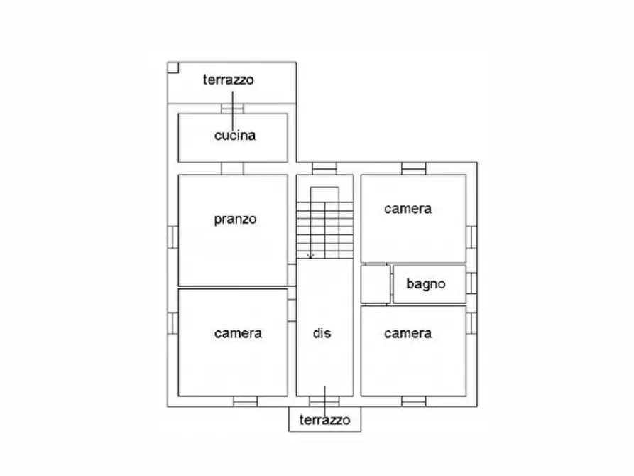 Immagine 14 di Casa indipendente in vendita  in Via del Molino, N. 1-3-5 a Monte Castello Di Vibio