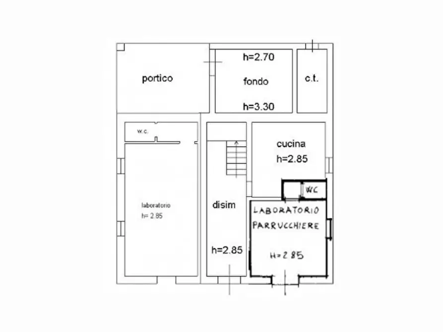 Immagine 16 di Casa indipendente in vendita  in Via del Molino, N. 1-3-5 a Monte Castello Di Vibio