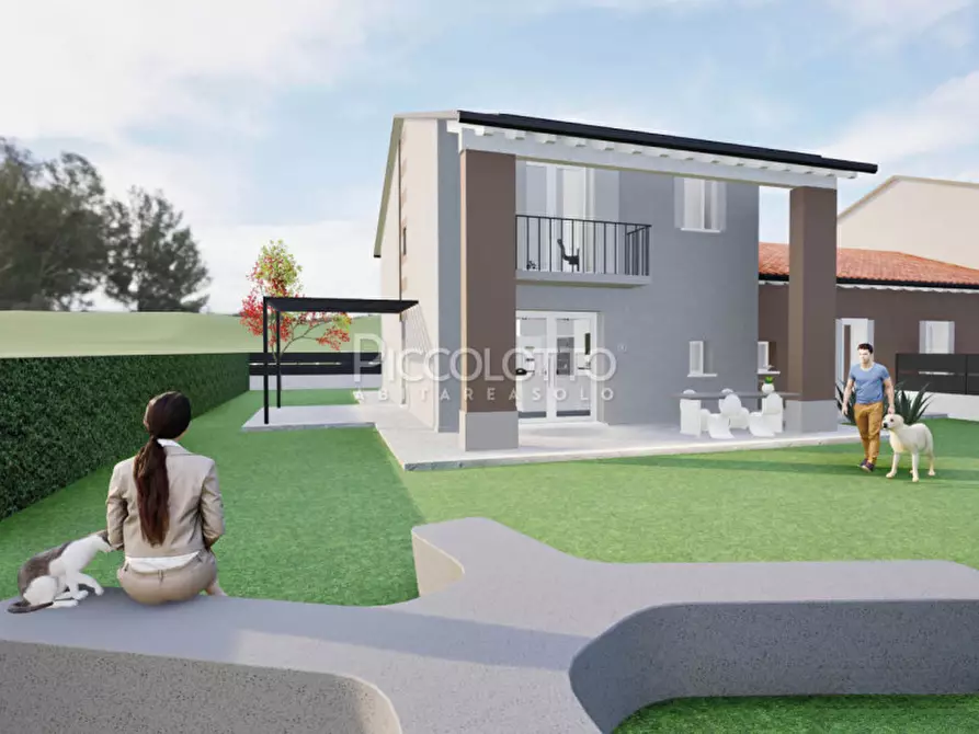 Immagine 2 di Casa bifamiliare in vendita  in via Chiesa a Asolo