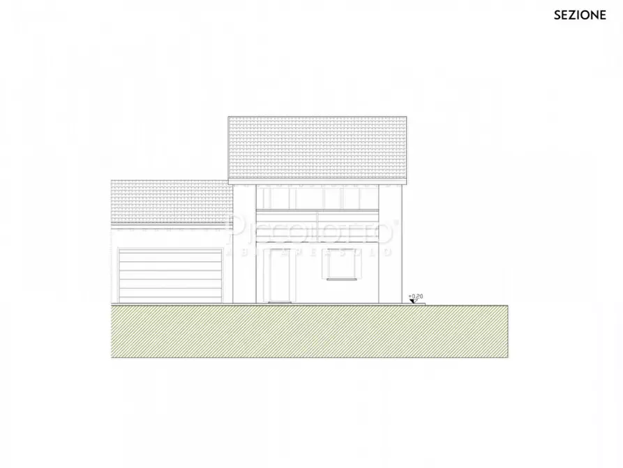 Immagine 11 di Casa bifamiliare in vendita  in via Chiesa a Asolo