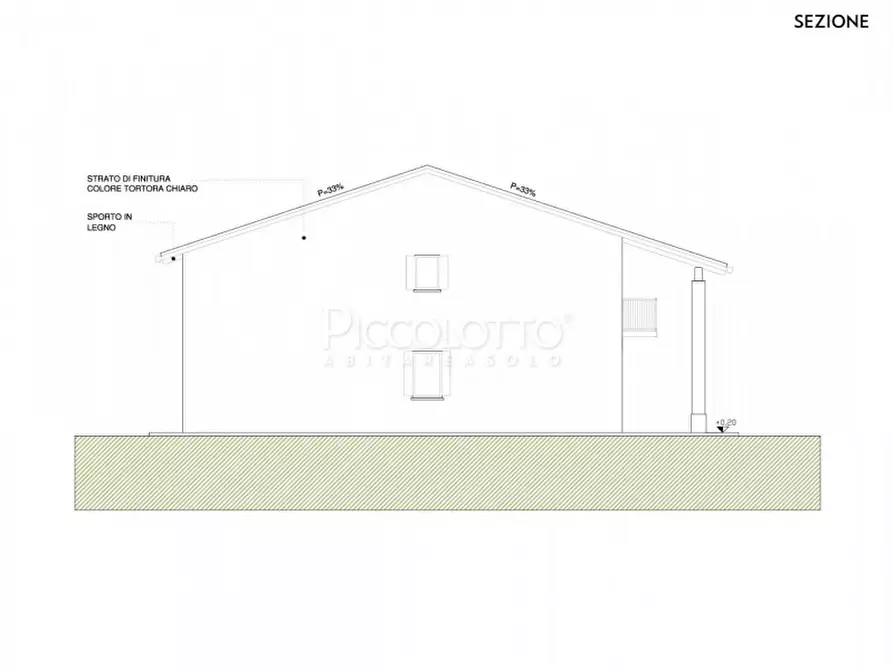 Immagine 13 di Casa bifamiliare in vendita  in via Chiesa a Asolo