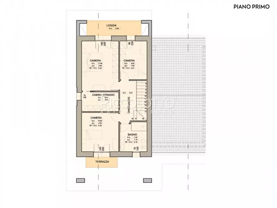 Immagine 16 di Casa bifamiliare in vendita  in via Chiesa a Asolo