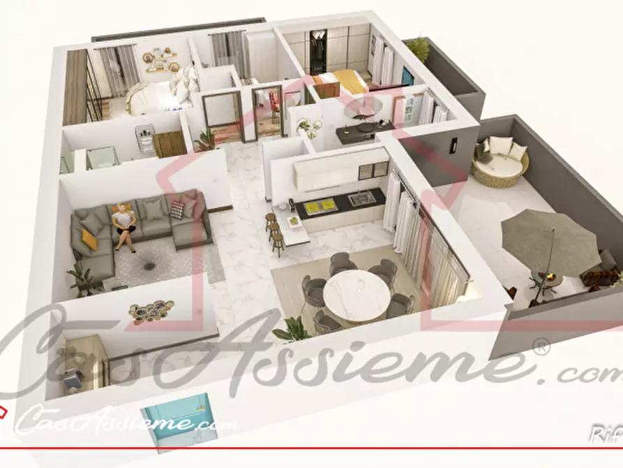 Immagine 28 di Appartamento in vendita  in Via Roma a Tombolo