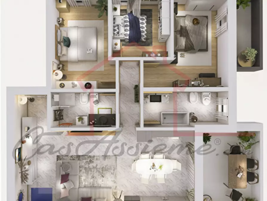 Immagine 36 di Appartamento in vendita  in Via Roma a Tombolo