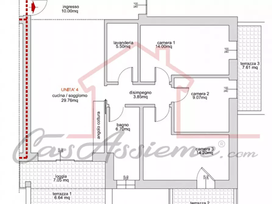 Immagine 37 di Appartamento in vendita  in Via Roma a Tombolo