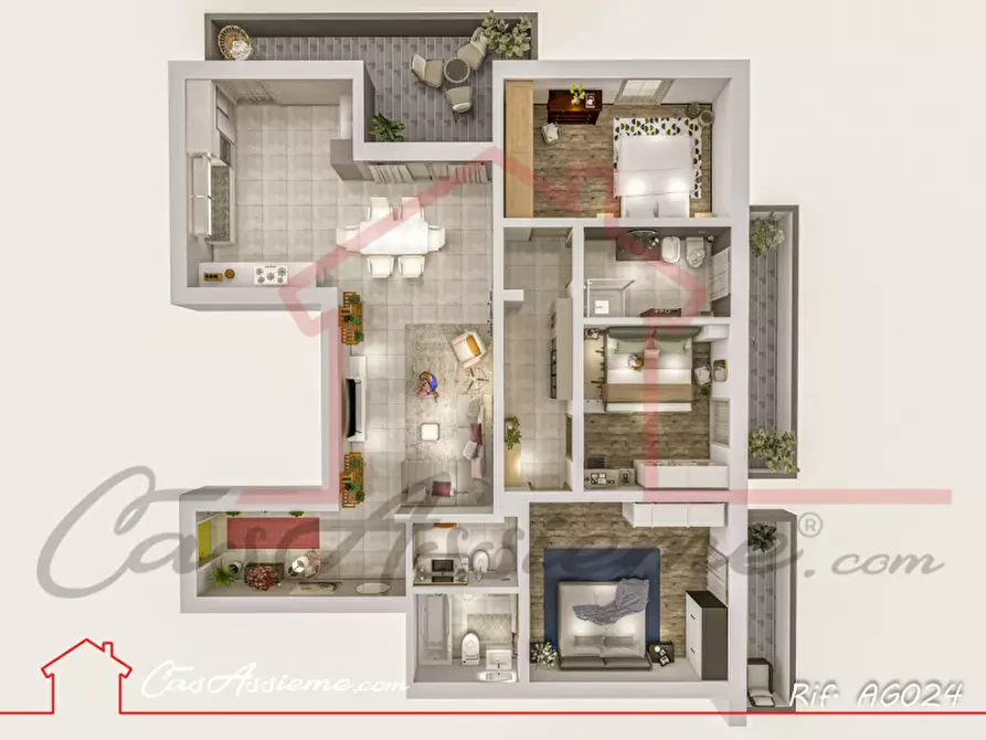 Immagine 36 di Attico in vendita  in Via Roma a Tombolo