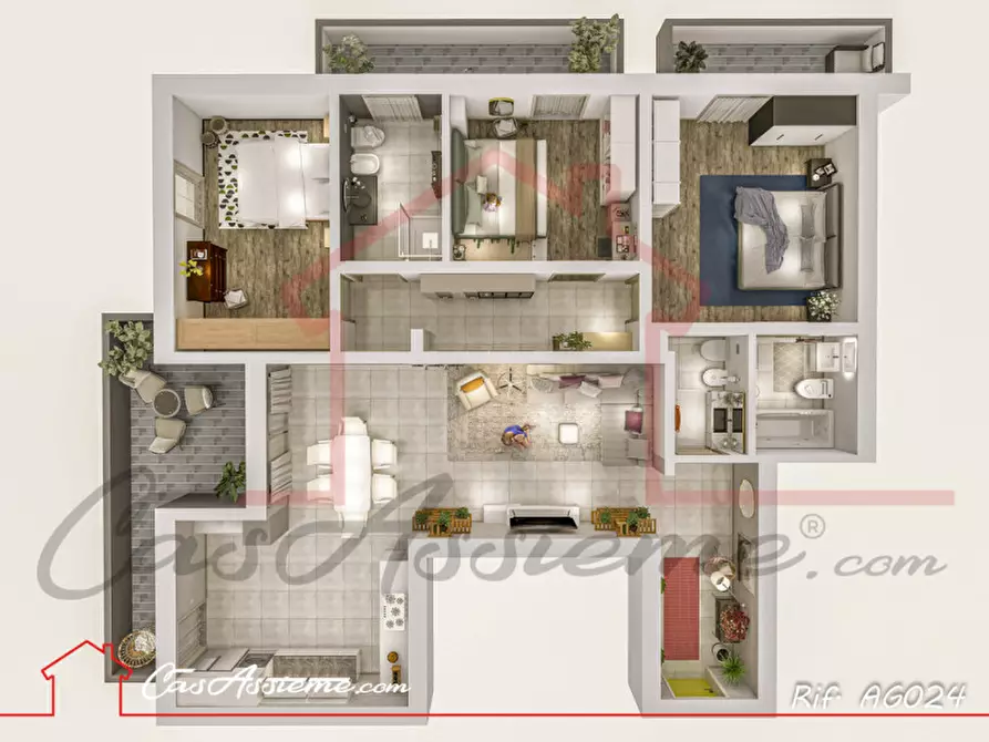 Immagine 37 di Attico in vendita  in Via Roma a Tombolo