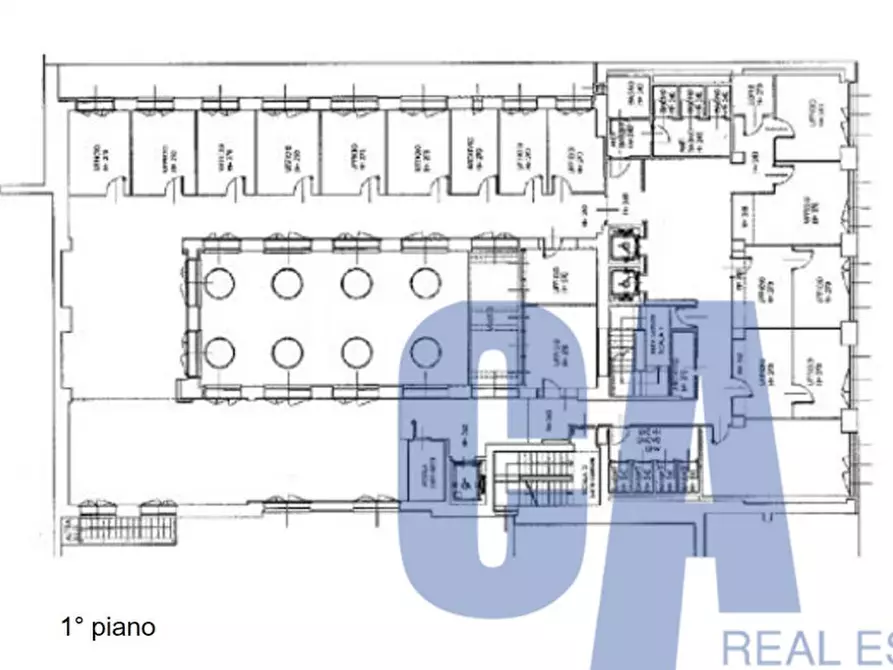 Immagine 22 di Ufficio in affitto  in VIA RAVIZZA CARLO a Milano