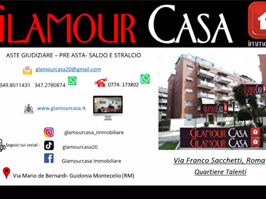 Immagine 1 di Appartamento in vendita  in Via Franco Sacchetti a Roma