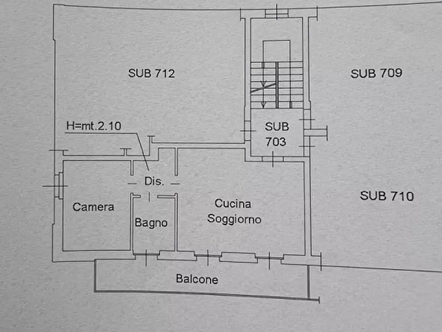 Immagine 16 di Appartamento in vendita  in Via Giacomo Puccini 2 a Stezzano