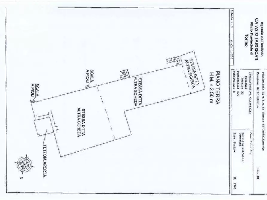 Immagine 24 di Rustico / casale in vendita  in Frazione Sant'Antonio a Castellamonte