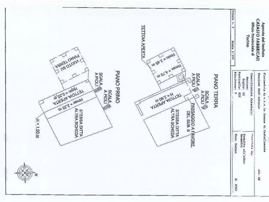 Immagine 26 di Rustico / casale in vendita  in Frazione Sant'Antonio a Castellamonte