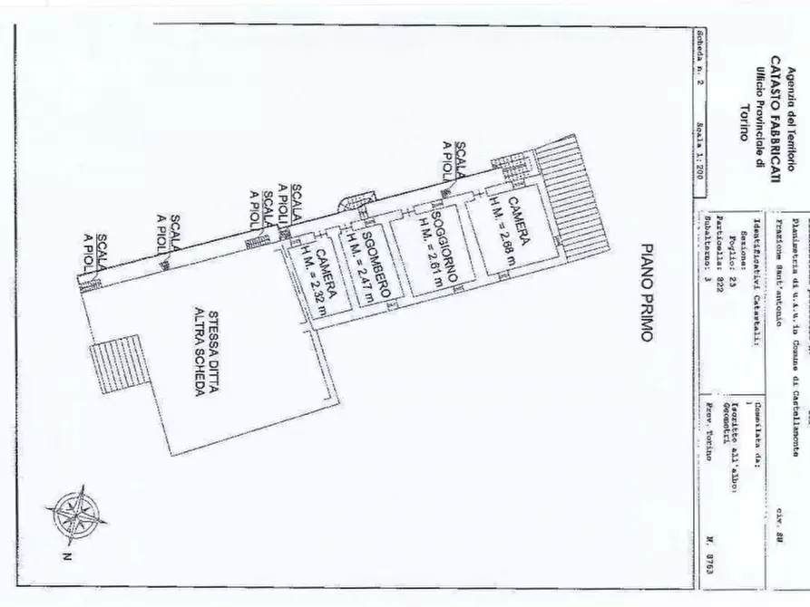 Immagine 30 di Rustico / casale in vendita  in Frazione Sant'Antonio a Castellamonte