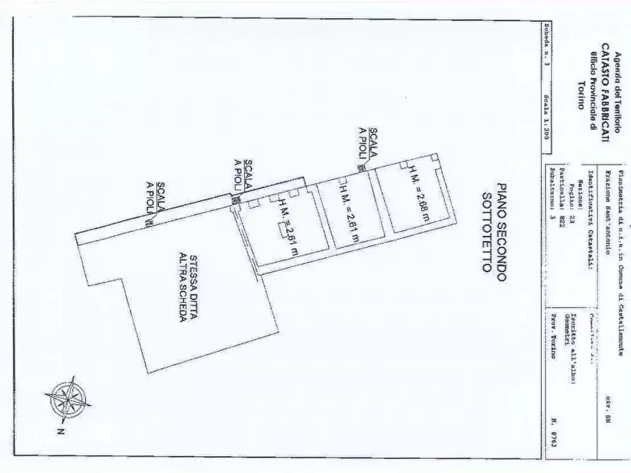 Immagine 31 di Rustico / casale in vendita  in Frazione Sant'Antonio a Castellamonte