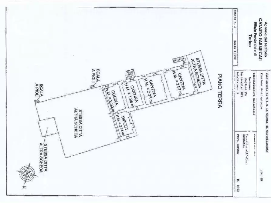 Immagine 32 di Rustico / casale in vendita  in Frazione Sant'Antonio a Castellamonte