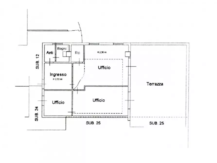 Immagine 18 di Ufficio in vendita  in Piazza Nilde Lotti, N. 13/19 a Pontedera